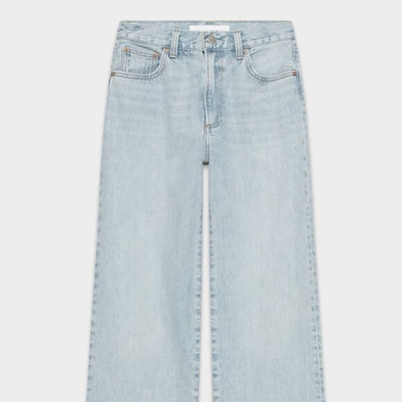 DENIM FORUM The Farrah Hi-rise Wide Jean - Size 24 - Picture 3 of 7